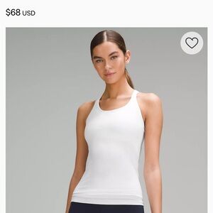 Lululemon Ebb to street tank